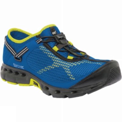 Regatta Mens Hydra-Pro Shoe Oxford Blue / Neon Spring Regatta Mens Hydra-Pro Shoe Oxford Blue / Neon Spring